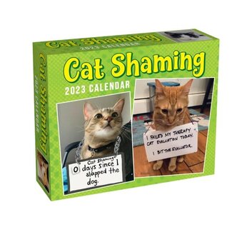 Cat Shaming Calendar 2023