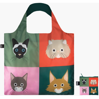 LOQI LOQI - Cats Recycled Bag