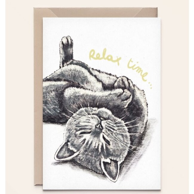 Relax Time - Double Card with Envelope
