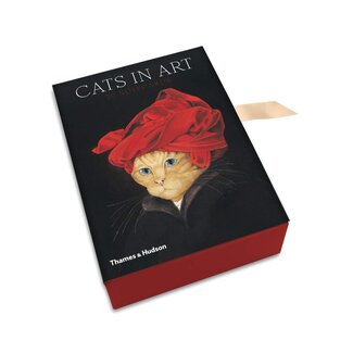 Cats in Art Box - 20 Double Cards with Envelopes