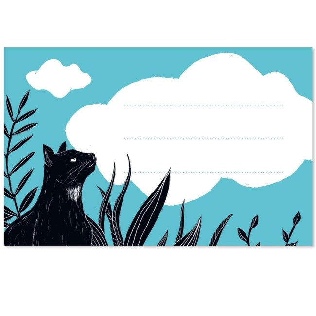 Katja Rub - Kat  Sticker Labels, 10 stuks