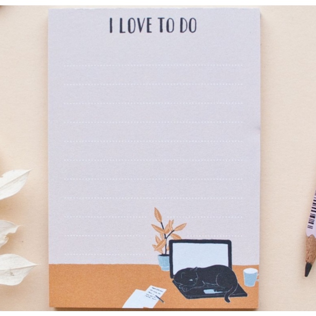 Katja Rub - Kat op Laptop, Kladblokje