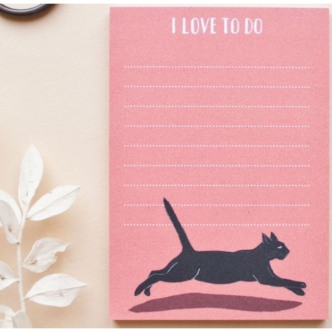 Katja Rub - Jumping Cat, Notepad