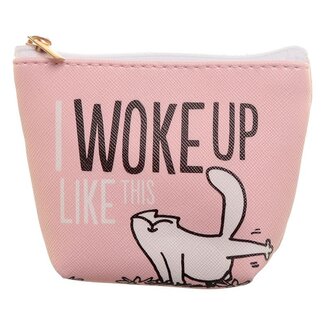 Puckator Simon's Cat - Purse, I Woke Up Like This