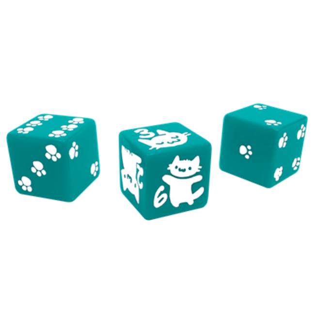 Kitten Adventurers - Dice Bag with Notepads & 3 'Kitten Dice'