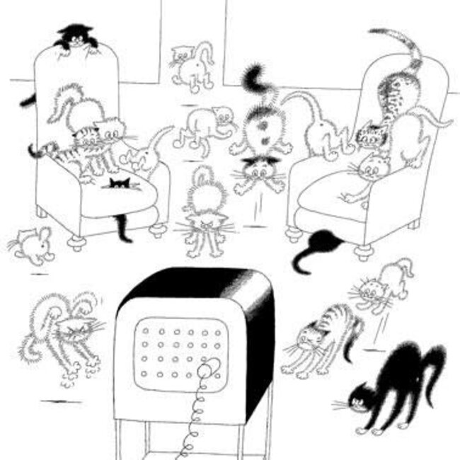 Dubout - Quelle Horreur! Beelden Set 3 st