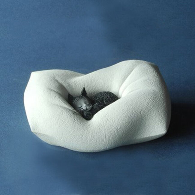 Dubout - Cat Nap, Gros Dodo - Sculpture 11 cm