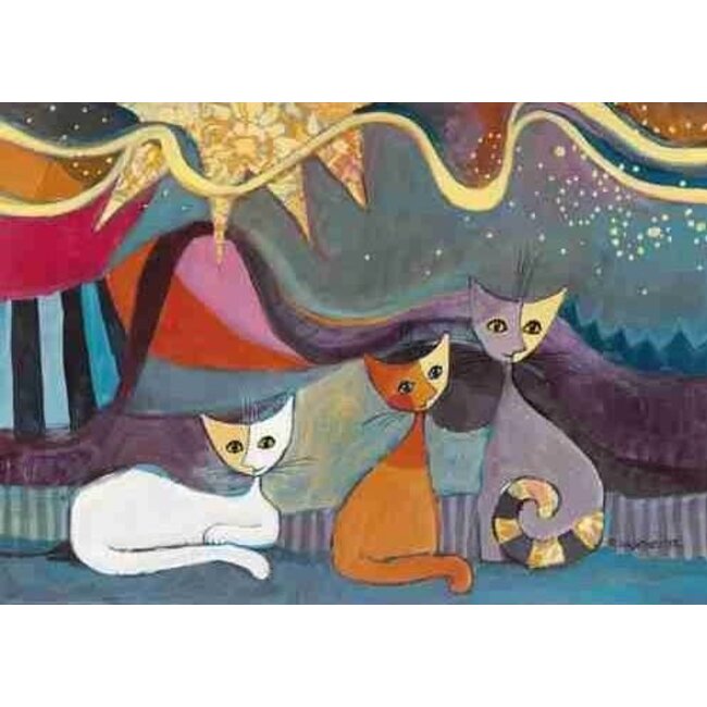 Rosina Wachtmeister - Yellow Ribbon, Puzzel 1000 stukjes