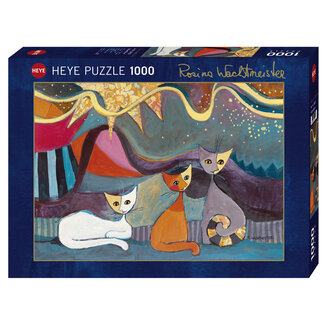 Heye Rosina Wachtmeister - Yellow Ribbon, Puzzel 1000 stukjes