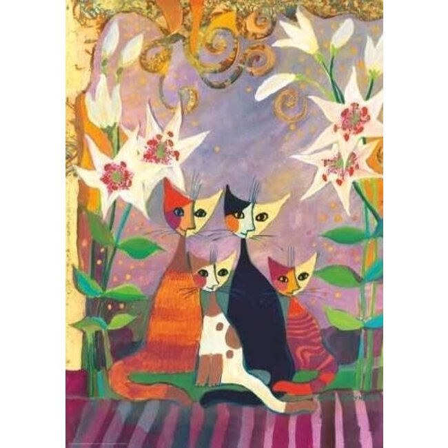 Rosina Wachtmeister - Lillies, Puzzel 1000 stukjes