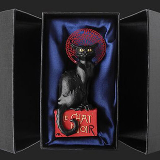 Steinlen - Le Chat Noir Mini, Beeldje 11 cm