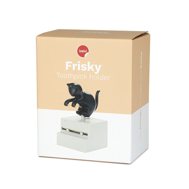 Toothpick Holder - Frisky Cat