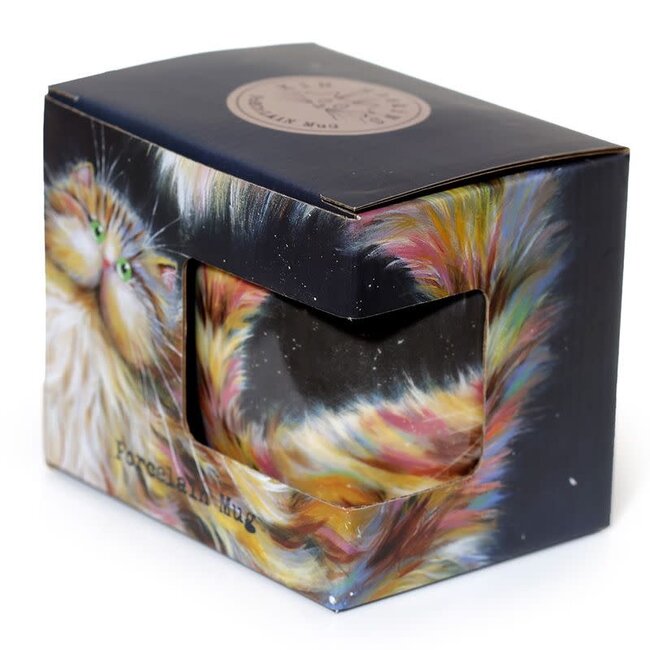 Kim Haskins - Rainbow Cat Mug