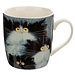 Puckator Kim Haskins - Black & White Cats Mug