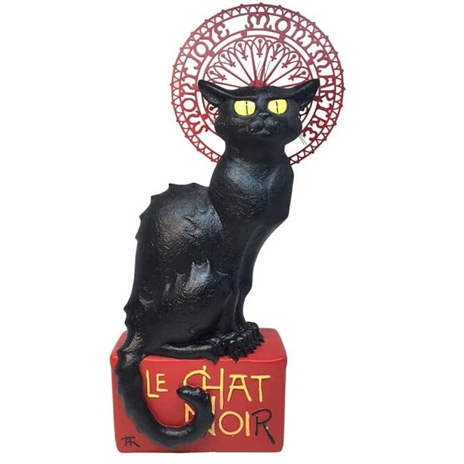 Steinlen - Le Chat Noir,  Sculpture 21 cm