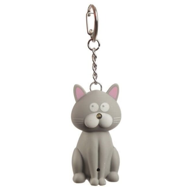 Keychain Meow with Light & Sound