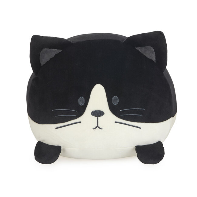 Balvi Cushion Kitty Frac - Black & White