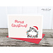Merry Christmas Kat! - Dubbele Kaart met Enveloppe