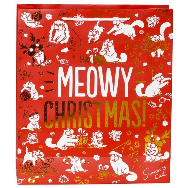 Simon's Cat - Meowy Christmas! Geschenktas Groot