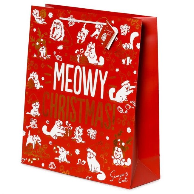 Simon's Cat - Meowy Christmas! Giftbag Large