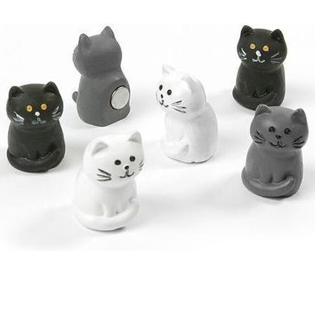 Koelkast Magneetjes - Katten, 6 st