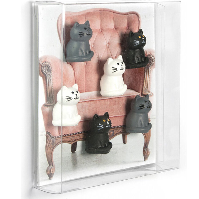 Koelkast Magneetjes - Katten, 6 st
