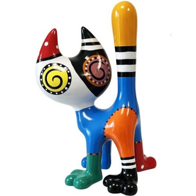 Jacky Zegers - Ink Kat, Beeld 22 cm