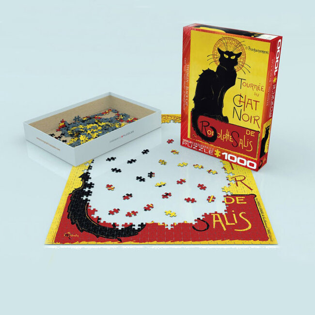Steinlen - Tournée du Chat Noir, Puzzle 1000 pieces