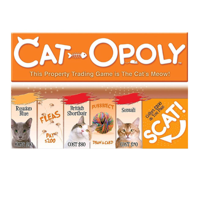Cat-Opoly - Monopoly voor Katten Liefhebbers