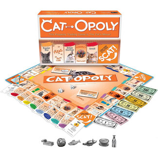 Late for the Sky Cat-Opoly - Monopoly voor Katten Liefhebbers