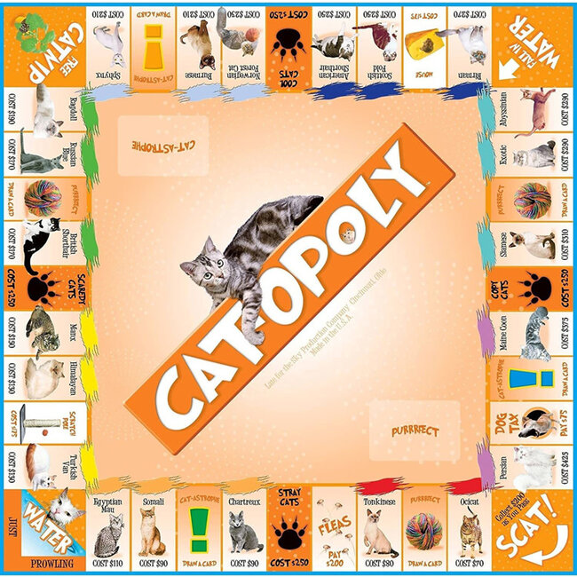 Cat-Opoly - Monopoly for Cat Lovers