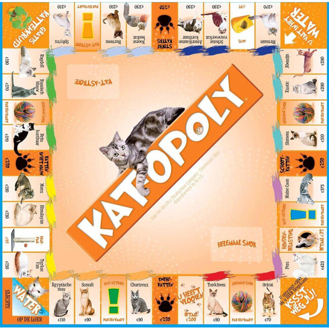 Kat-opoly - Monopoly in een feline jasje