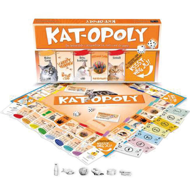 Late for the Sky Kat-opoly - Monopoly for feline friends