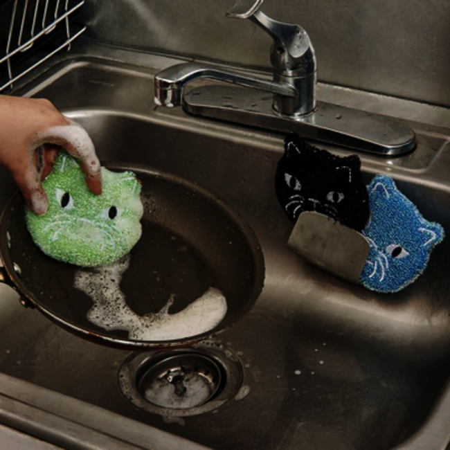 Katten Sponsjes - Set 3 stuks