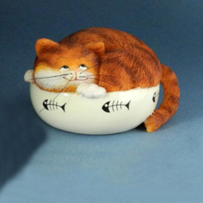Nine Lives - Fat Cat, Beeldje 4 cm