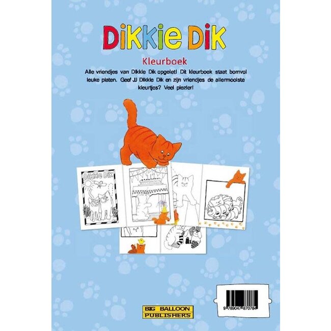 Dikkie Dik - Kleurboek