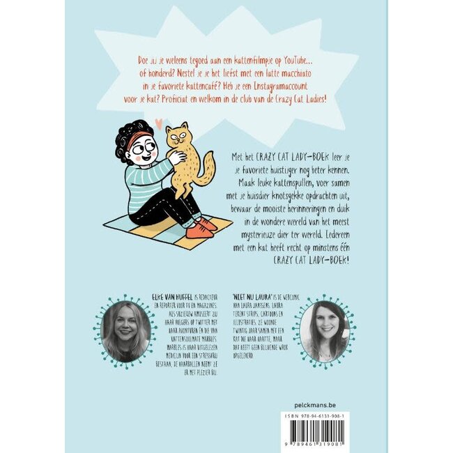 Crazy Cat Lady Boek - 101 Facts, Tips and Activities For You and Your Cats