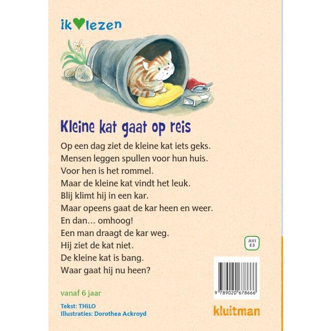 Kleine Kat Gaat Op Reis