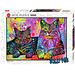 Jolly Pets - Devoted 2 Cats, Puzzle 1000 pieces
