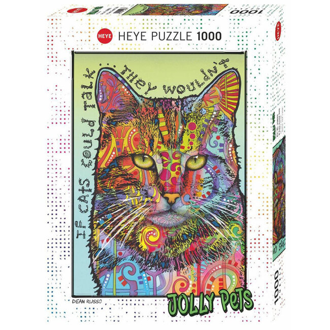 Heye Jolly Pets - If Cats Could Talk, Puzzel 1000 stukjes