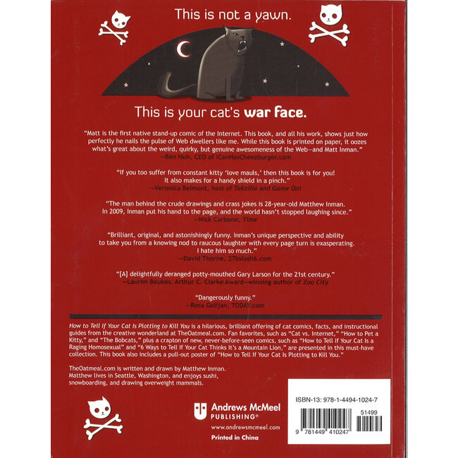 How to tell if your Cat is plotting to kill you