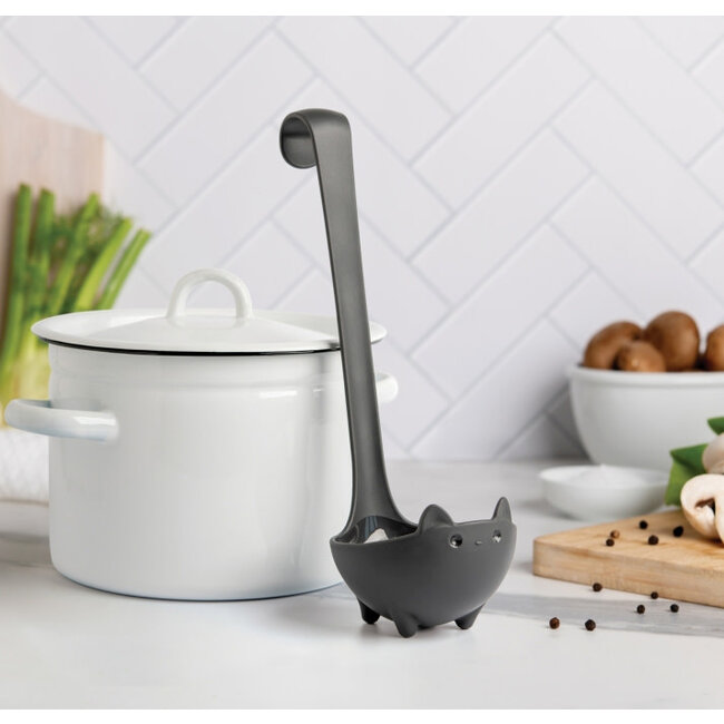 Katie - Soup Spoon on Paws, Anthracite
