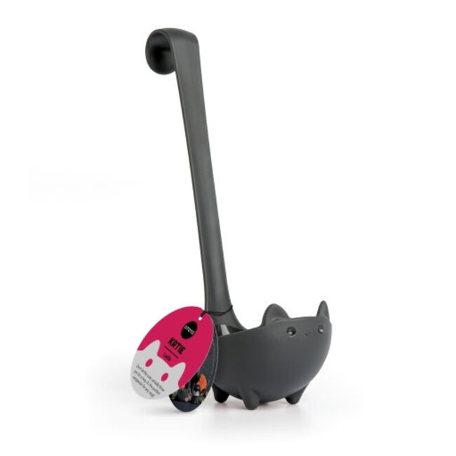 Katie - Soup Spoon on Paws, Anthracite