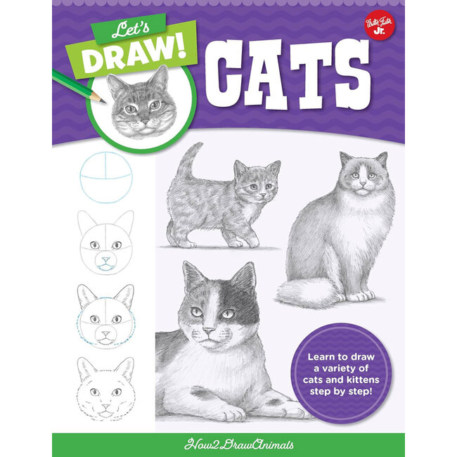 Let's Draw! Cats - How 2 Draw Animals