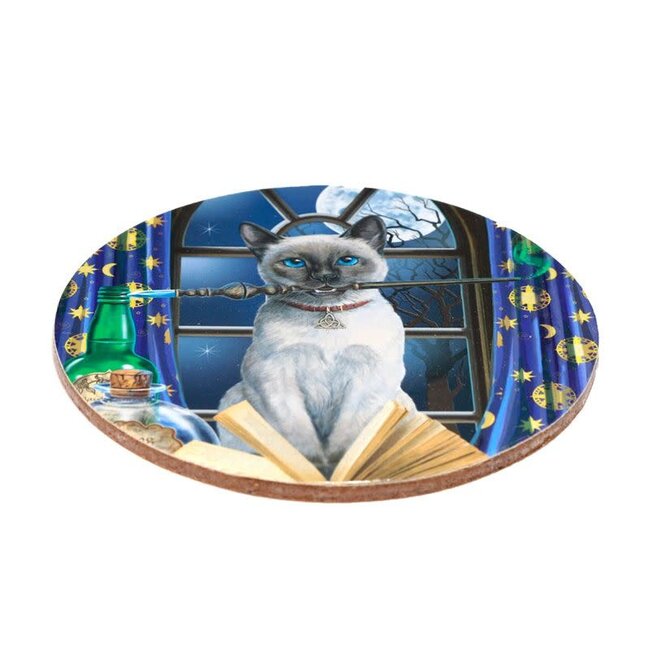 Lisa Parker - Magic Cat Coasters, 4 stuks