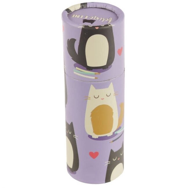 Feline Fine Cat - 12 Colouring Pencils in Pencil Case