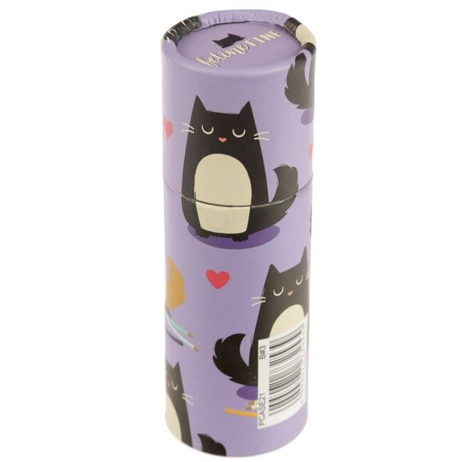 Feline Fine Cat - 12 Colouring Pencils in Pencil Case