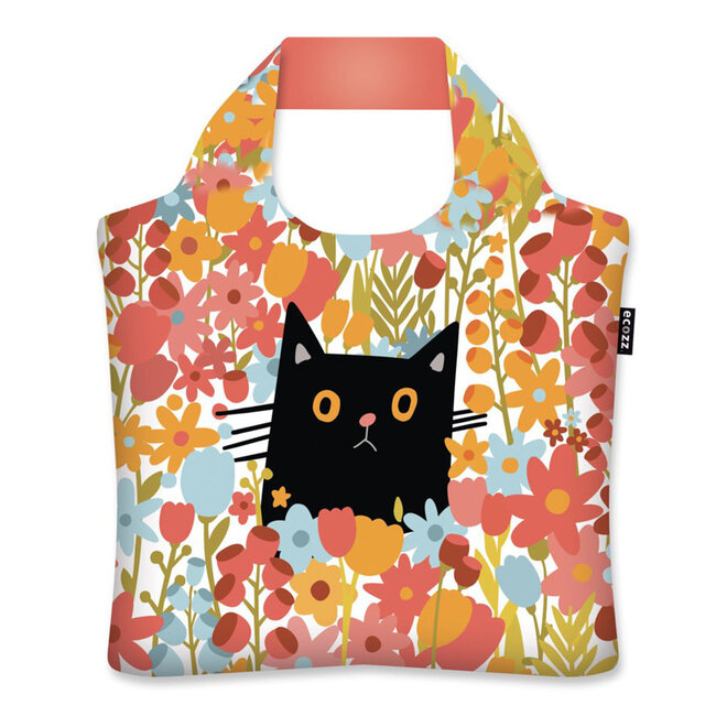 Liuaka - Cat in the Jungle, Ecozz Shopping Bag