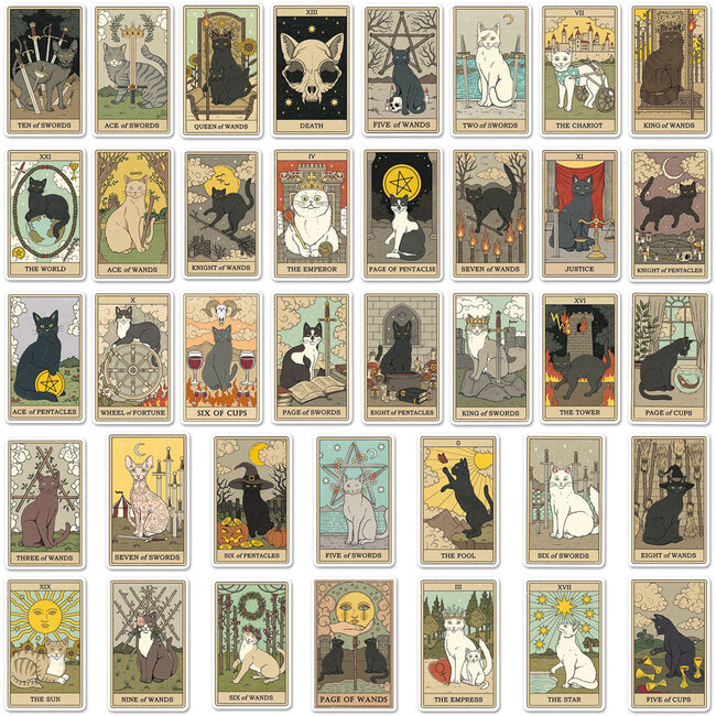 Cats Rule the Earth Tarot