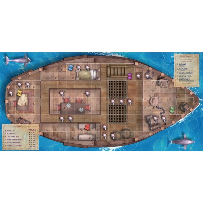 The Isle of Cats - strategic Board game